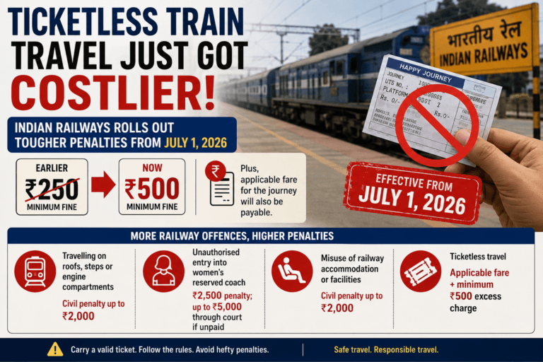 Ticketless Train Travel Just Got Costlier