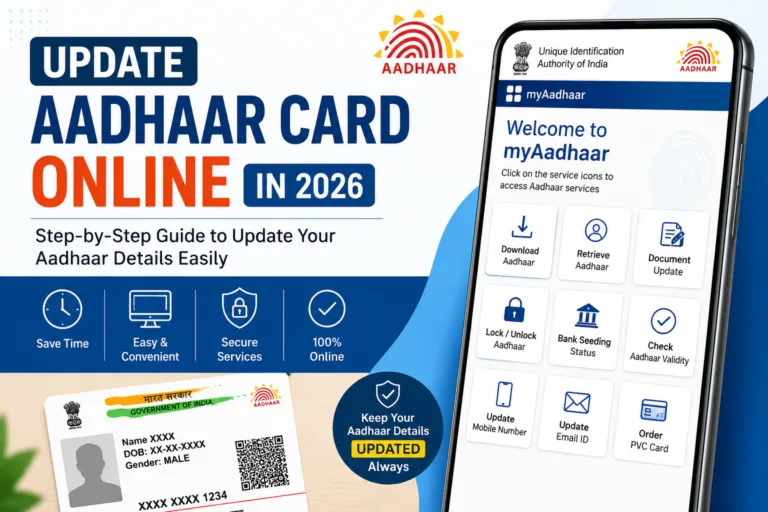 Update Aadhaar Card Online