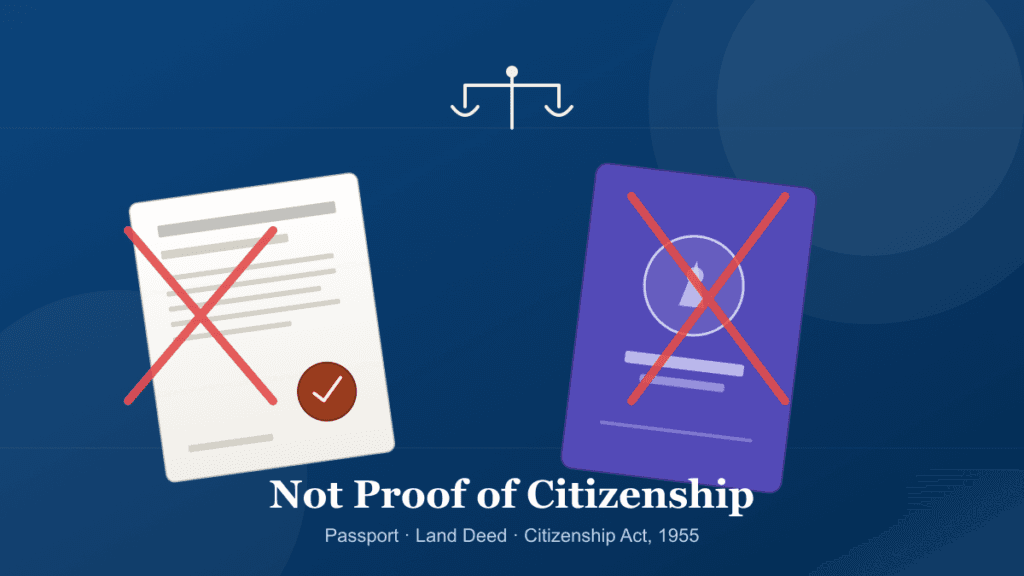 Proof of Citizenship