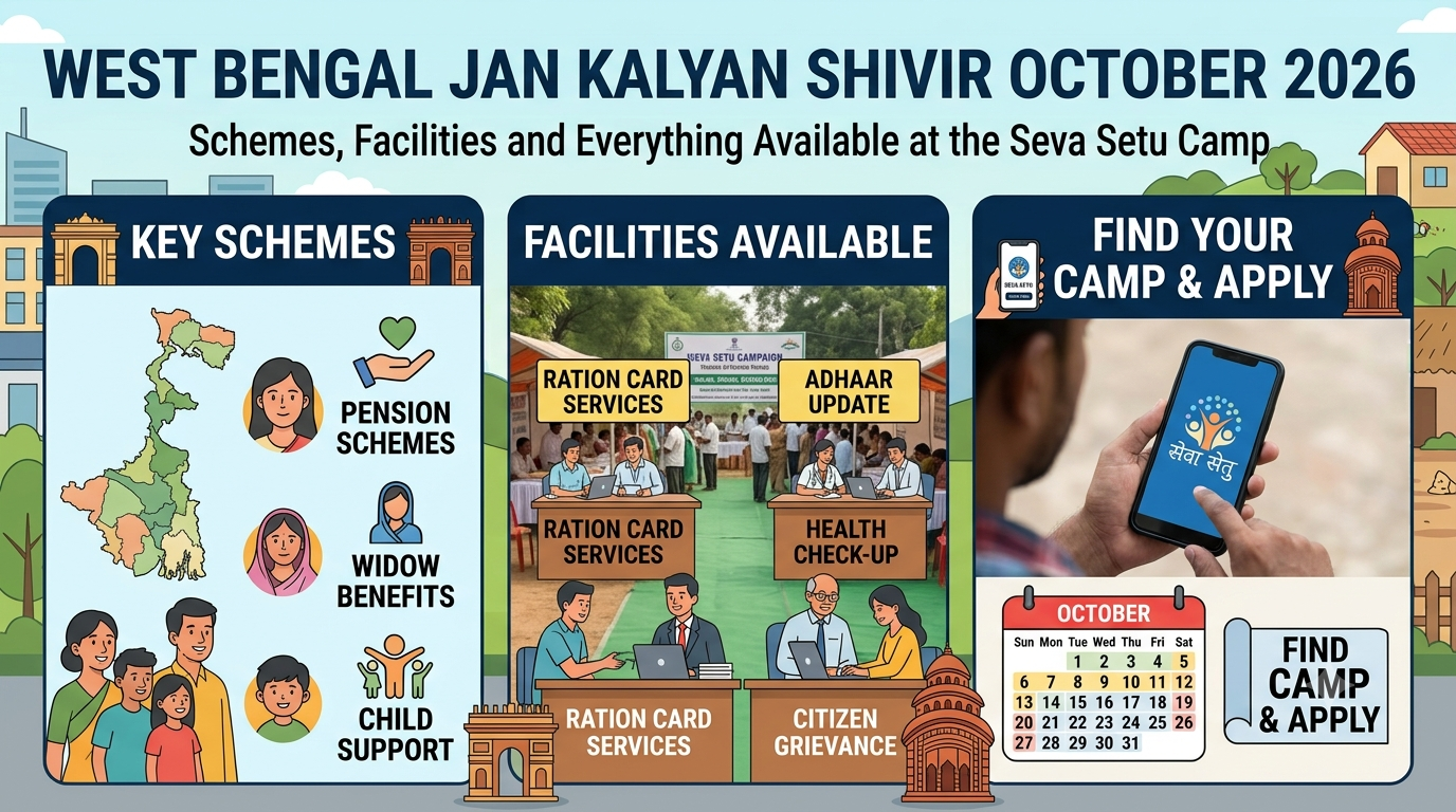 West Bengal Jan Kalyan Shivir October 2026
