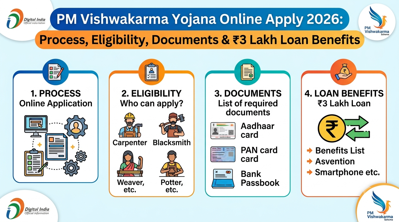 PM Vishwakarma Yojana Online Apply 2026