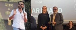 Jailed Activist Umar Khalid Honoured With Front Line Defenders Award in Dublin